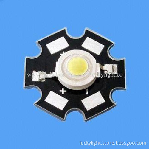 0.5W High-power LED, Warm White, 150mA Peak Current, 20-30lm Luminous Flux